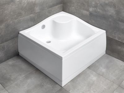 Душевой поддон 80x80 высокий Radaway Korfu C