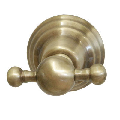 Крючок двойной Bagno & associati Canova CA 24292 бронза