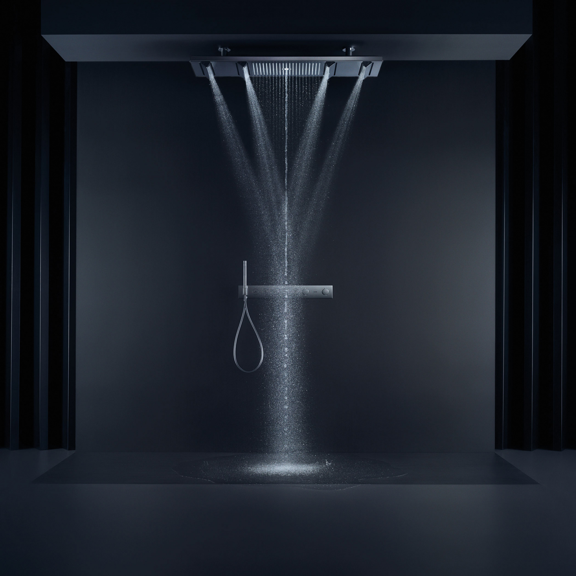 Многофункциональный верхний душ без подсветки Axor ShowerHeaven 10637000