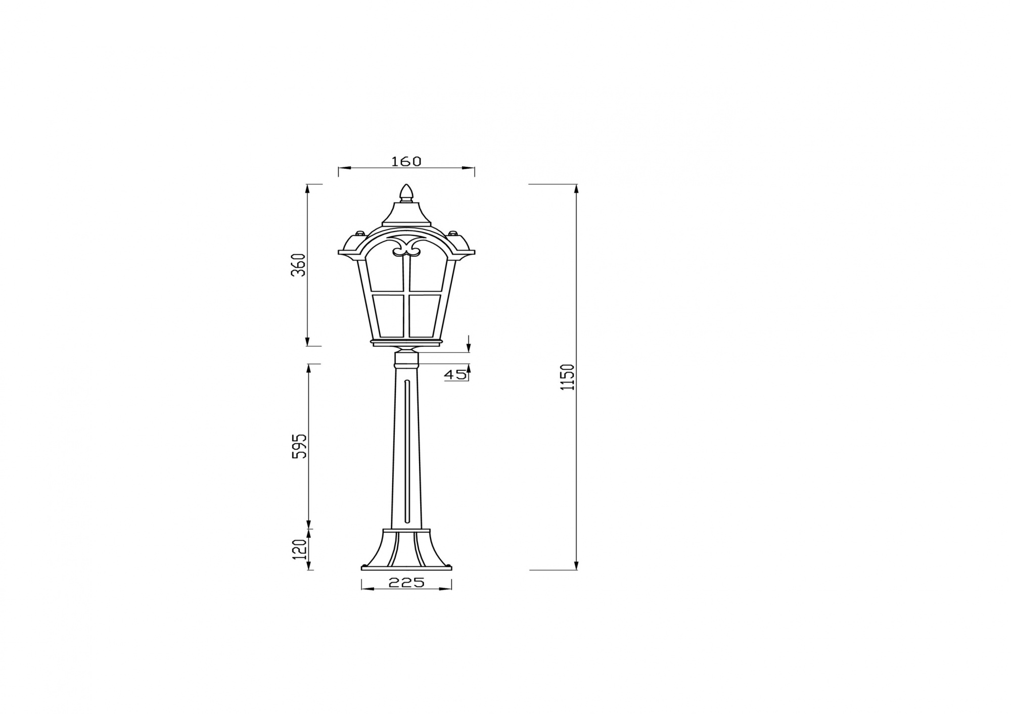 Maytoni OutdoorЛандшафтный светильник O413FL-01BZ1